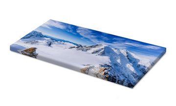 Posterlounge Leinwandbild Kim Petersen, Schneebedeckter Mont Blanc, Fotografie