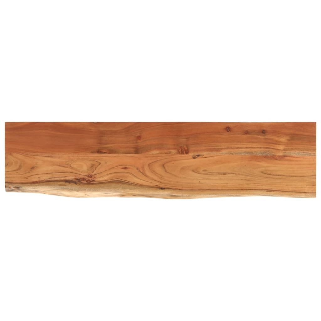 vidaXL Wandregal 80 x 20 x 38 cm Wandregal 80x20x3,8 cm Rechteckig Massivholz Akazie Ba