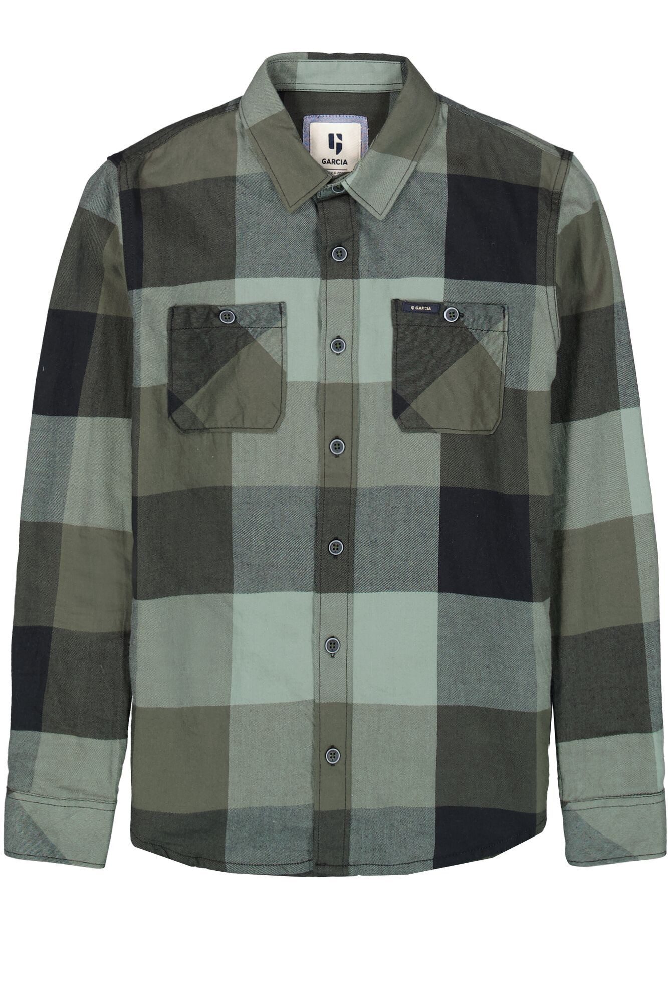 Garcia Flanellhemd Kariertes Flanellhemd (U43431-7081) günstig online kaufen