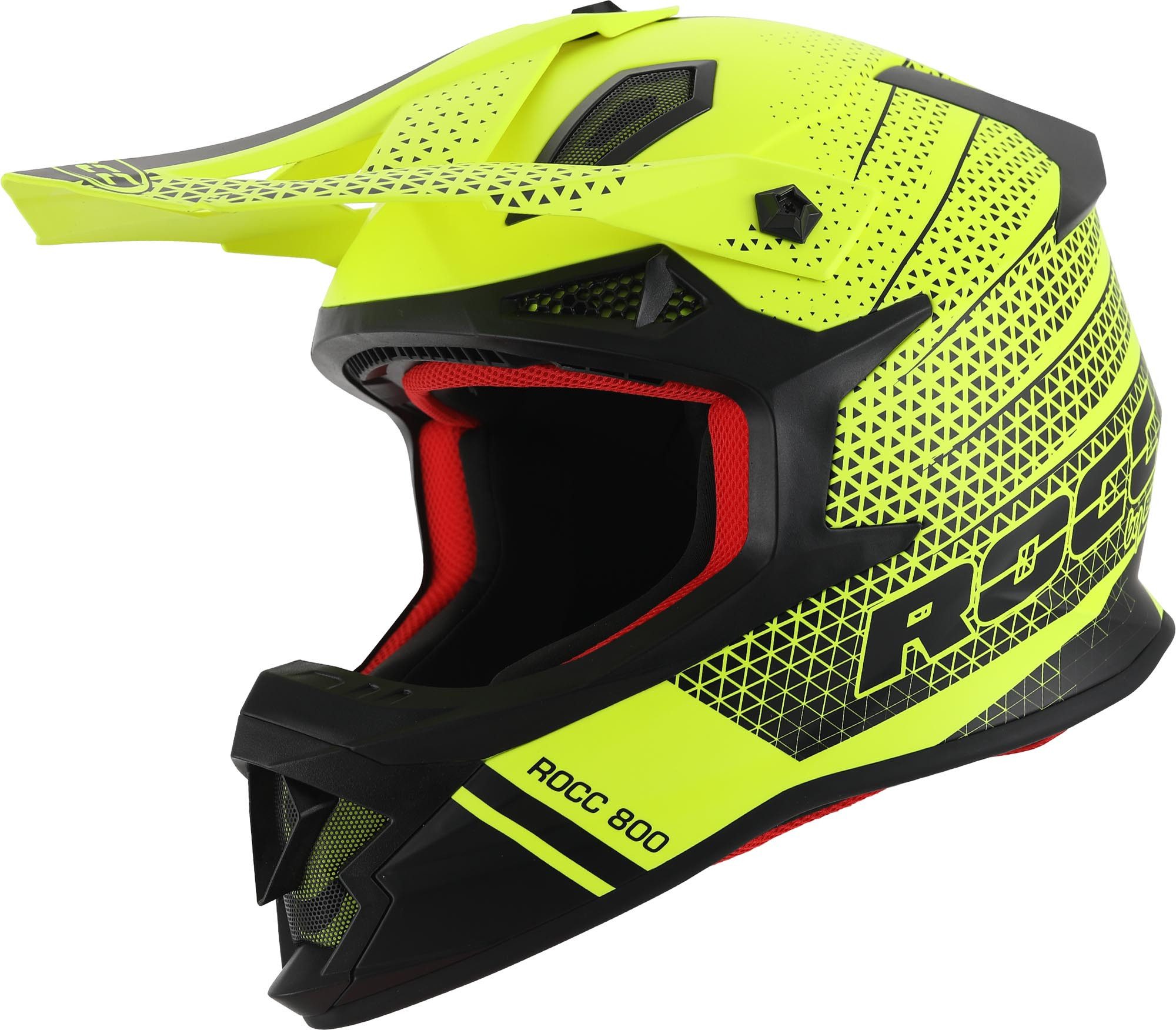 ROCC Motocrosshelm 800 Motocross Helm, Atmungsaktiv