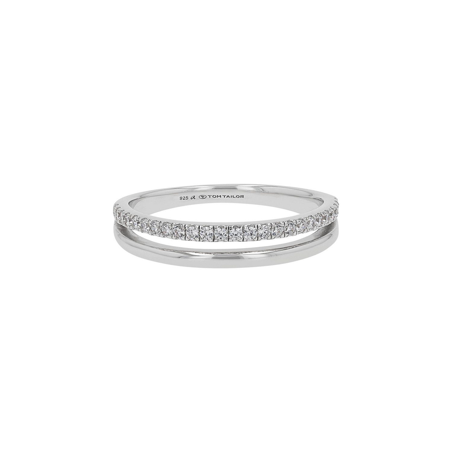TOM TAILOR Fingerring Schmuck Geschenk Silber 925, mit Zirkonia (synth)