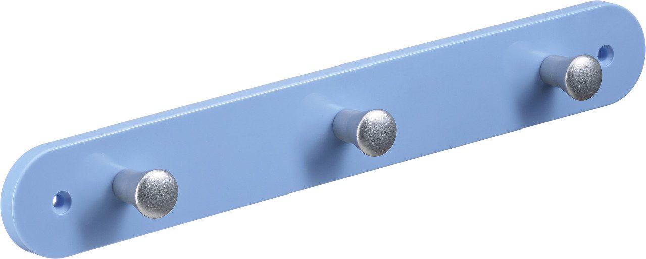 Hettich Garderobenleiste Hettich Garderobenleiste 3 Haken 28,0 x 4,0 x 0,8