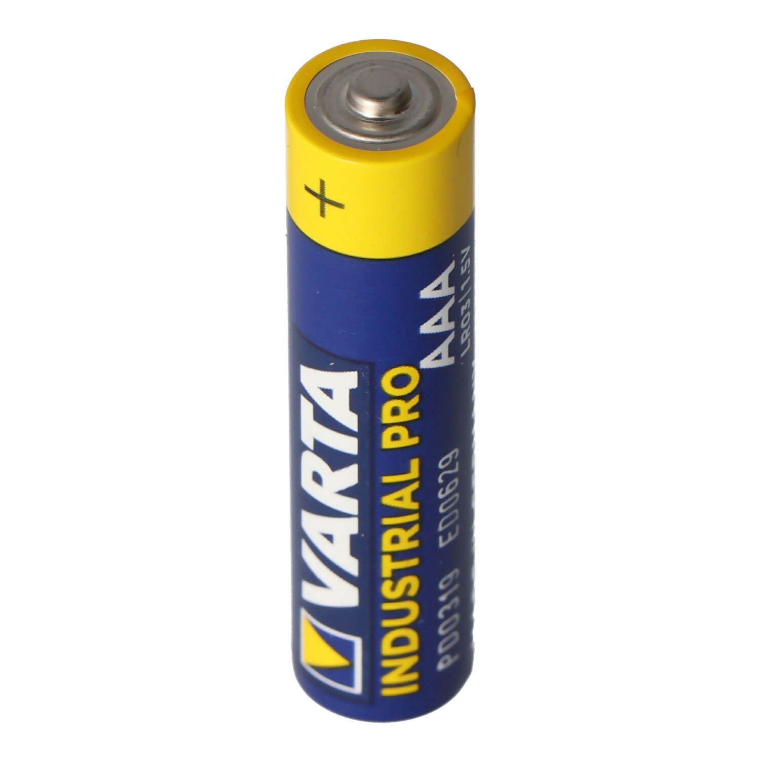 LR03 2er Alkaline Batterie VARTA (1,5 V) Pack VARTA Batterie, Pro Industrial Micro Folie AAA