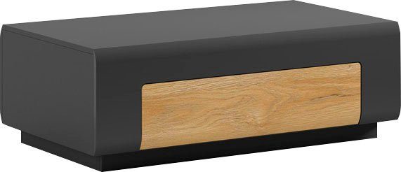 OTTO home Couchtisch Toledo,Breite 110cm eleganter Sofatisch mit Hochglanzelemente, Kaffeetisch mit 1 Schublade, Wohnzimmertisch