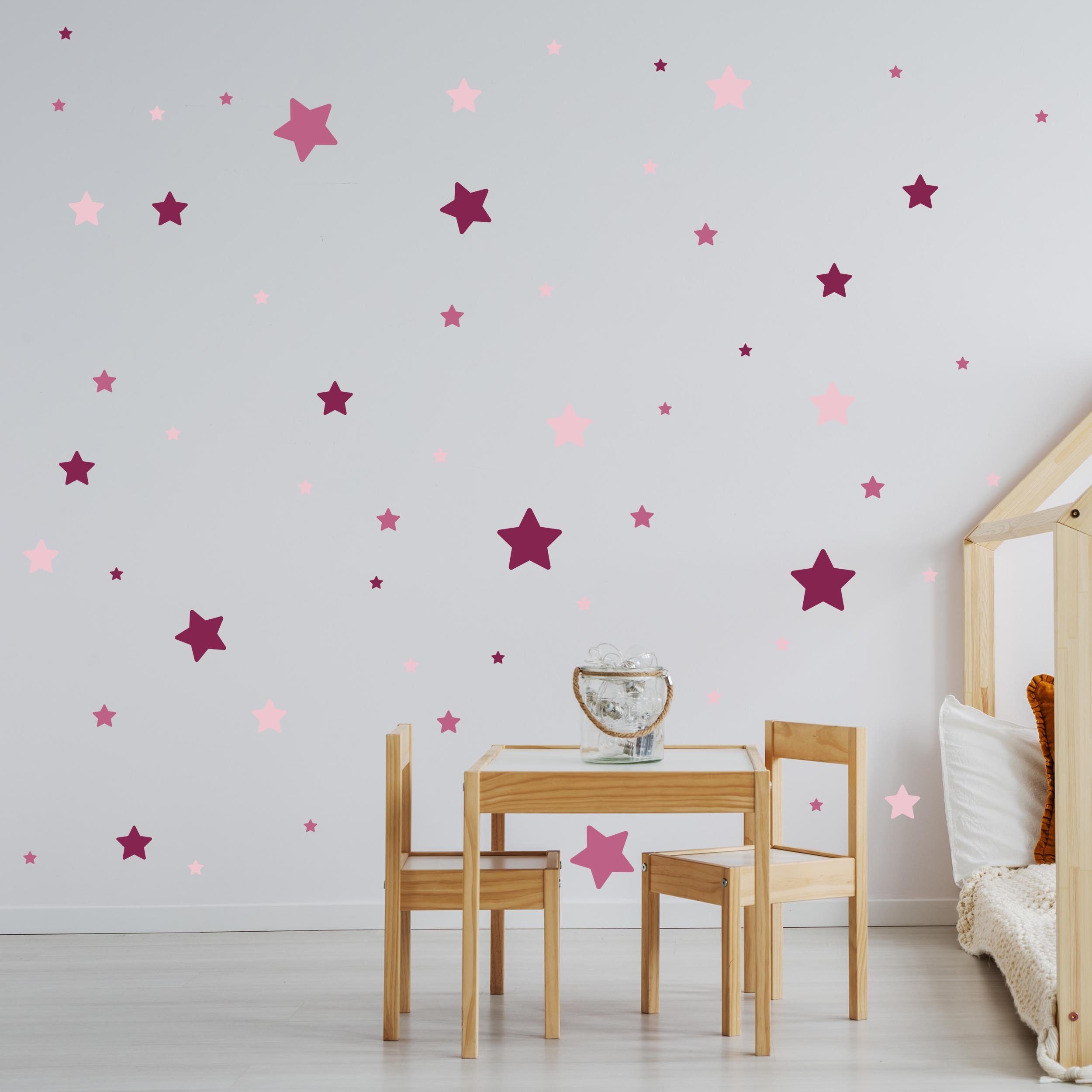 WANDKIND Wandtattoo Sternen Set 94 Stück günstig online kaufen