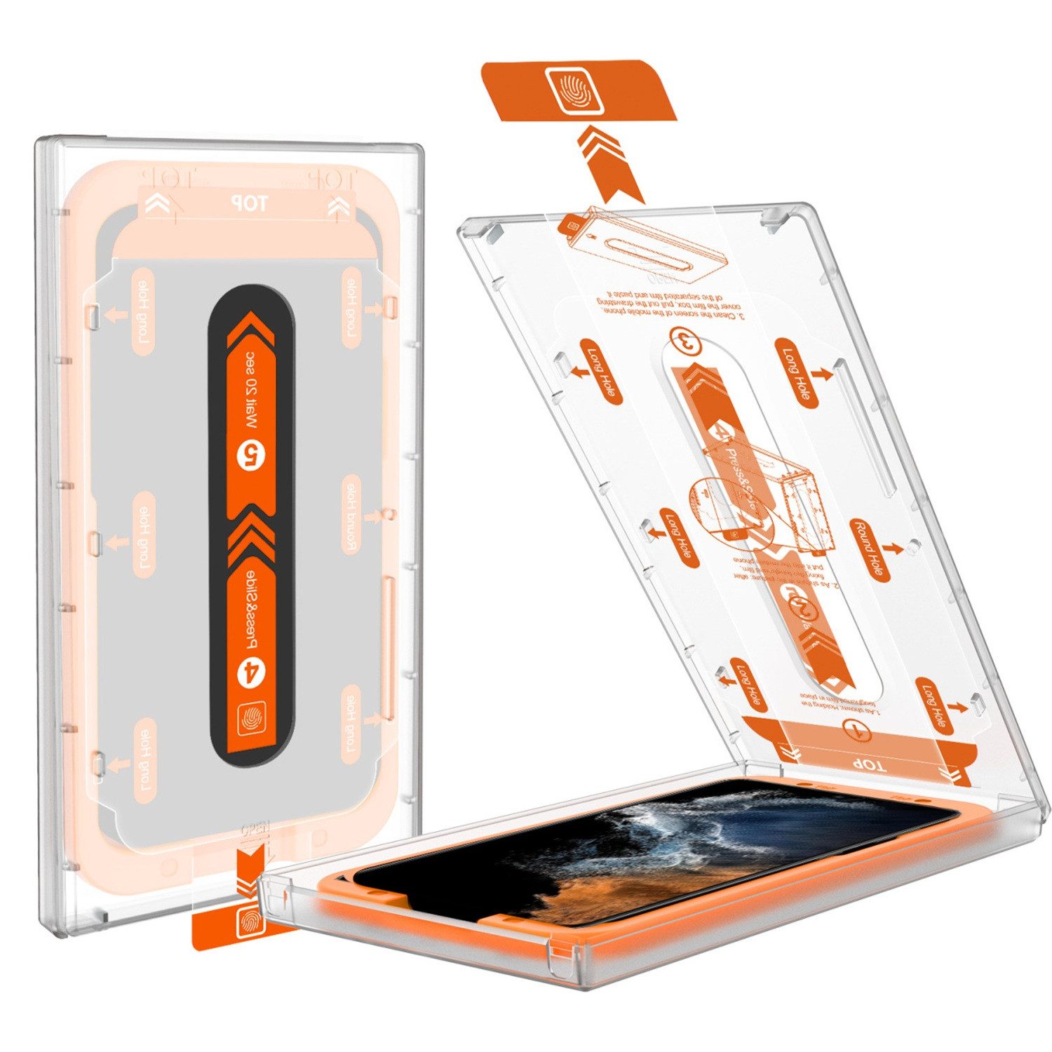 Protectorking Displayschutzfolie 1x 9H Panzerglas Full Screen HD klar Montagehilfe Screen-Protector für Samsung Galaxy S26, 1 Stück, Displayschutzfolie, Schutzfolie, Bildschirmschutz, kratz- & stoßfest