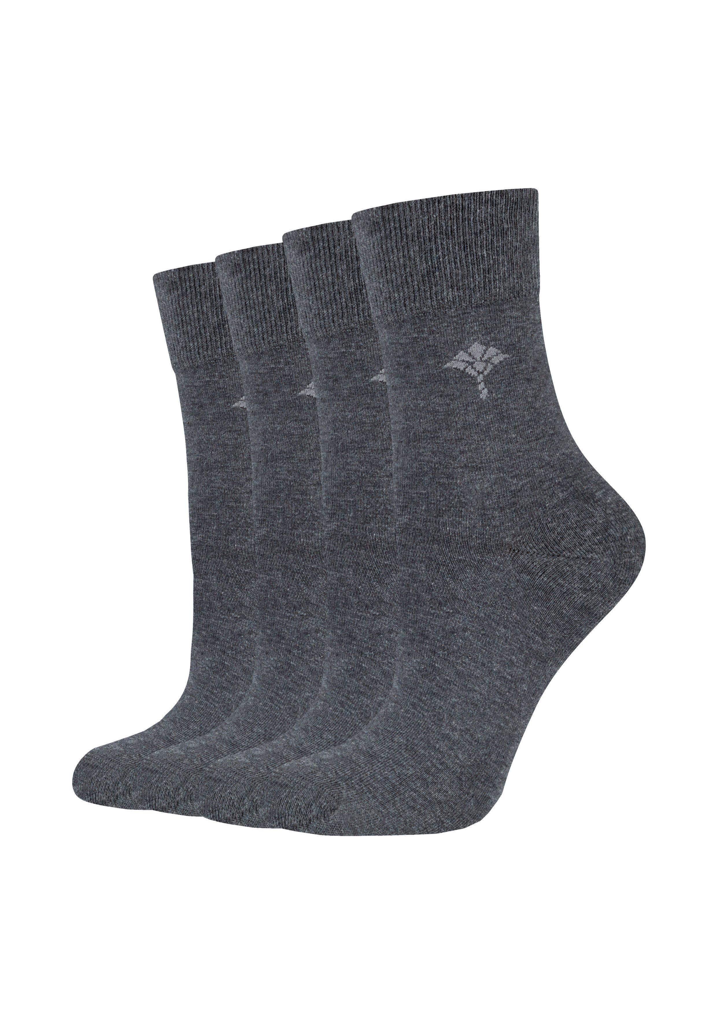 JOOP! Socken For your daily (4 Paar) mit Cornflower-Logo, Rippenbündchen