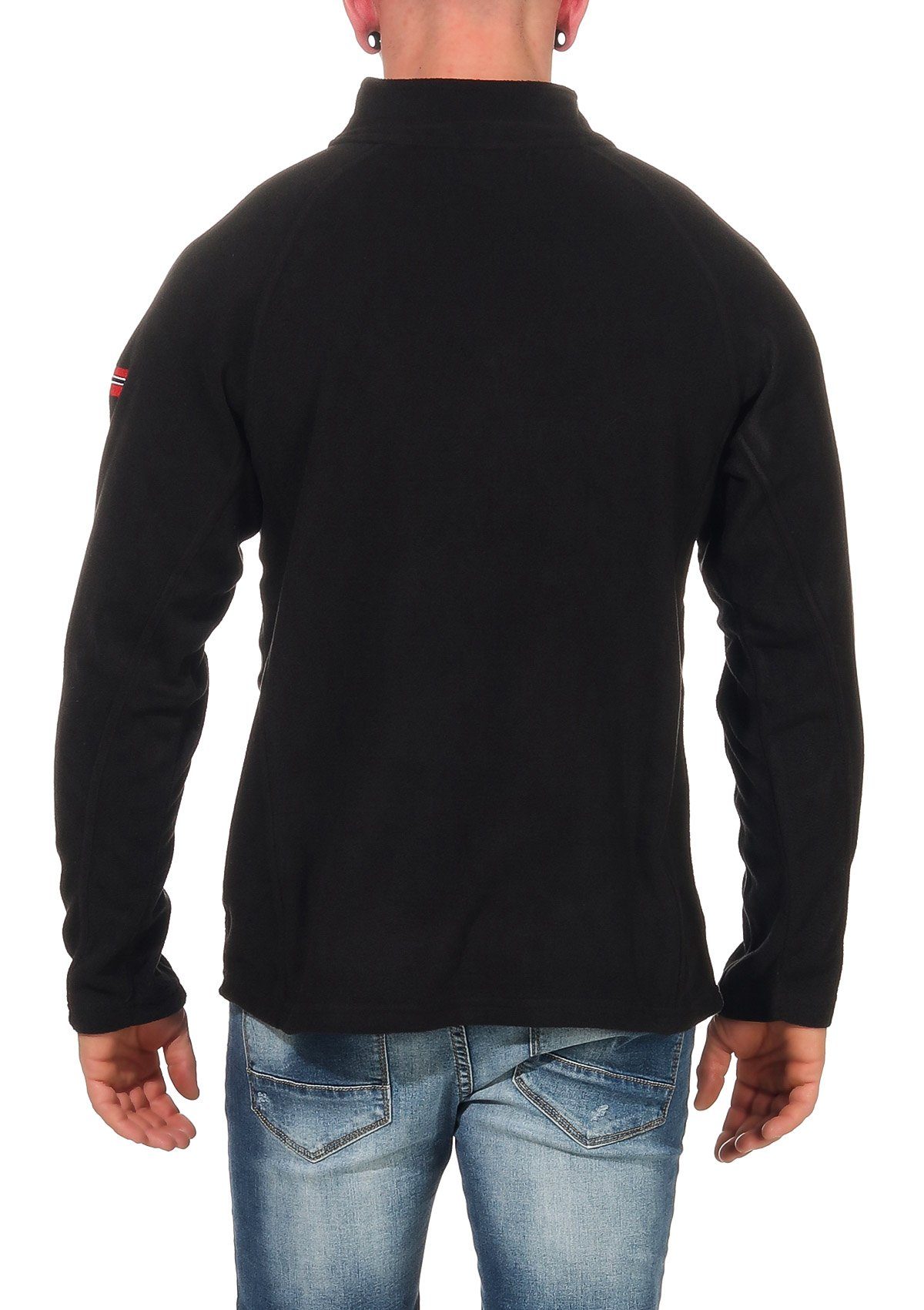 Geographical Norway Fleecepullover Herren leichte Micro Fleece überzieh Pullover Ultraleicht auch in Großen Größen erhältlich