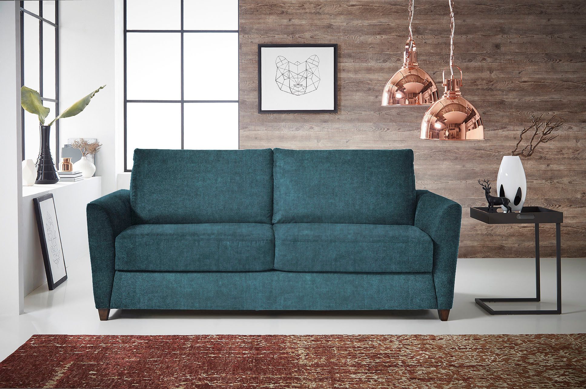 Bali Schlafsofa Dallas, Dauerschlaffunktion, mit Lattenrost günstig online kaufen