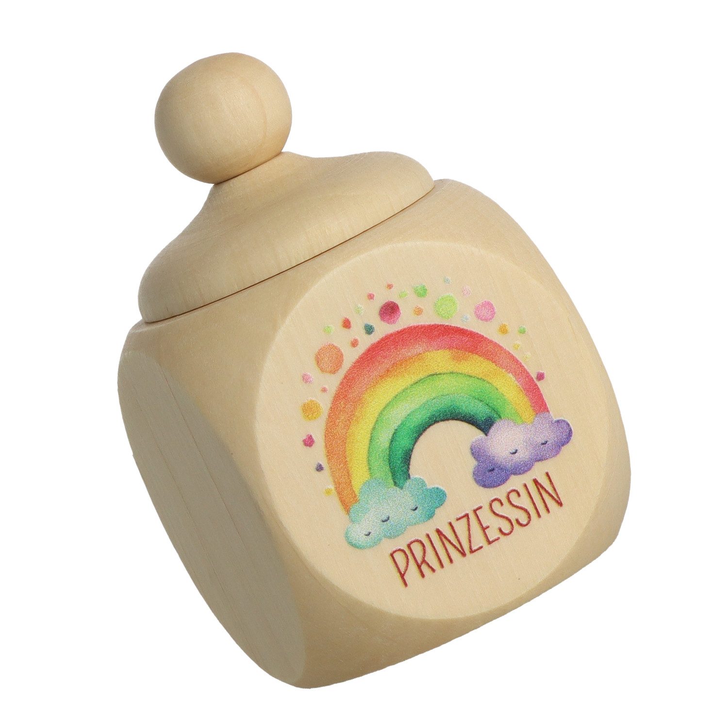 Spruchreif® Zahndose Milchzahndose aus Holz mit Schraubdeckel · Zahndose zur Aufbewahrung (1 St)