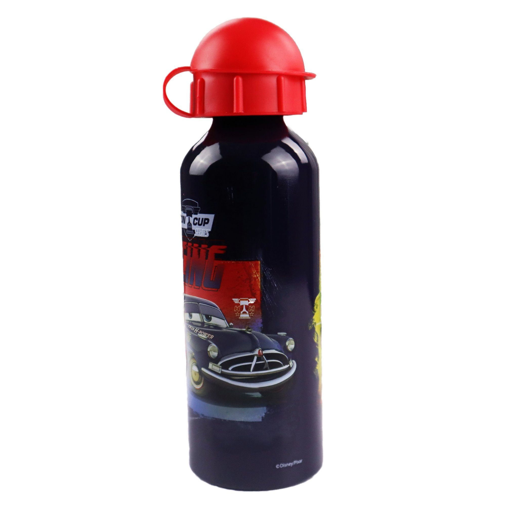 Disney Cars Disney ml Wasserflasche, 520 McQueen Trinkflasche Aluminium Lightning