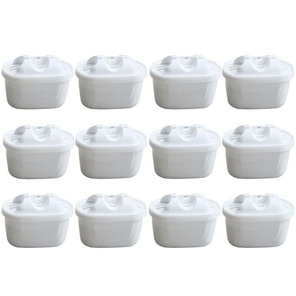 Trade-Shop Wasserfilter 12x für Bosch Tassimo TAS5542GB TAS6515GB TAS8520 TAS8520GB TAS6515 TA, Zubehör für Wasserkrugfiltern Wasserfilter-Kannen / Kaffeemaschinen, TAS4503 TAS4504 Filterkartuschen / Wasser-Filter für sauberes Wasser