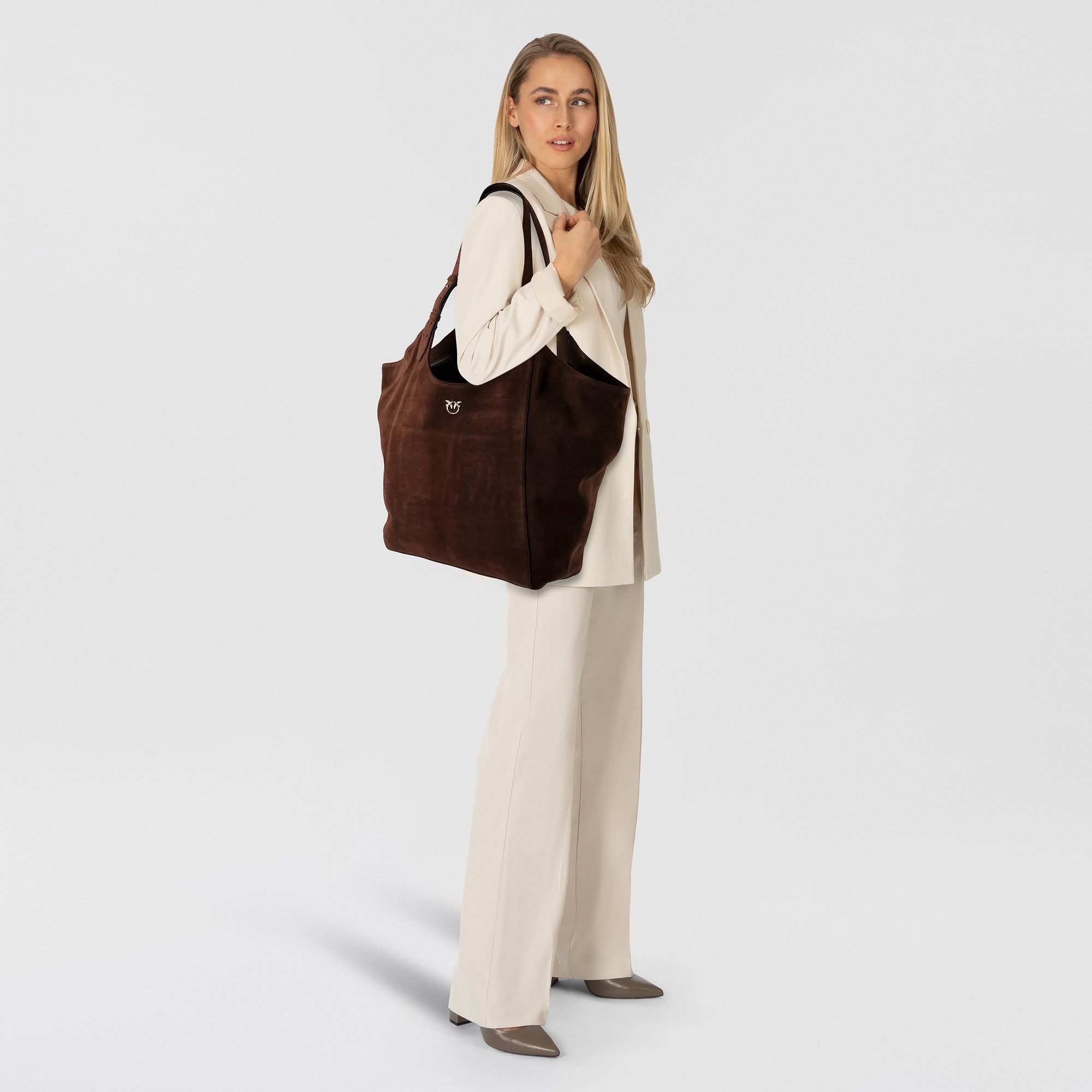 PINKO Schultertasche, Leder günstig online kaufen