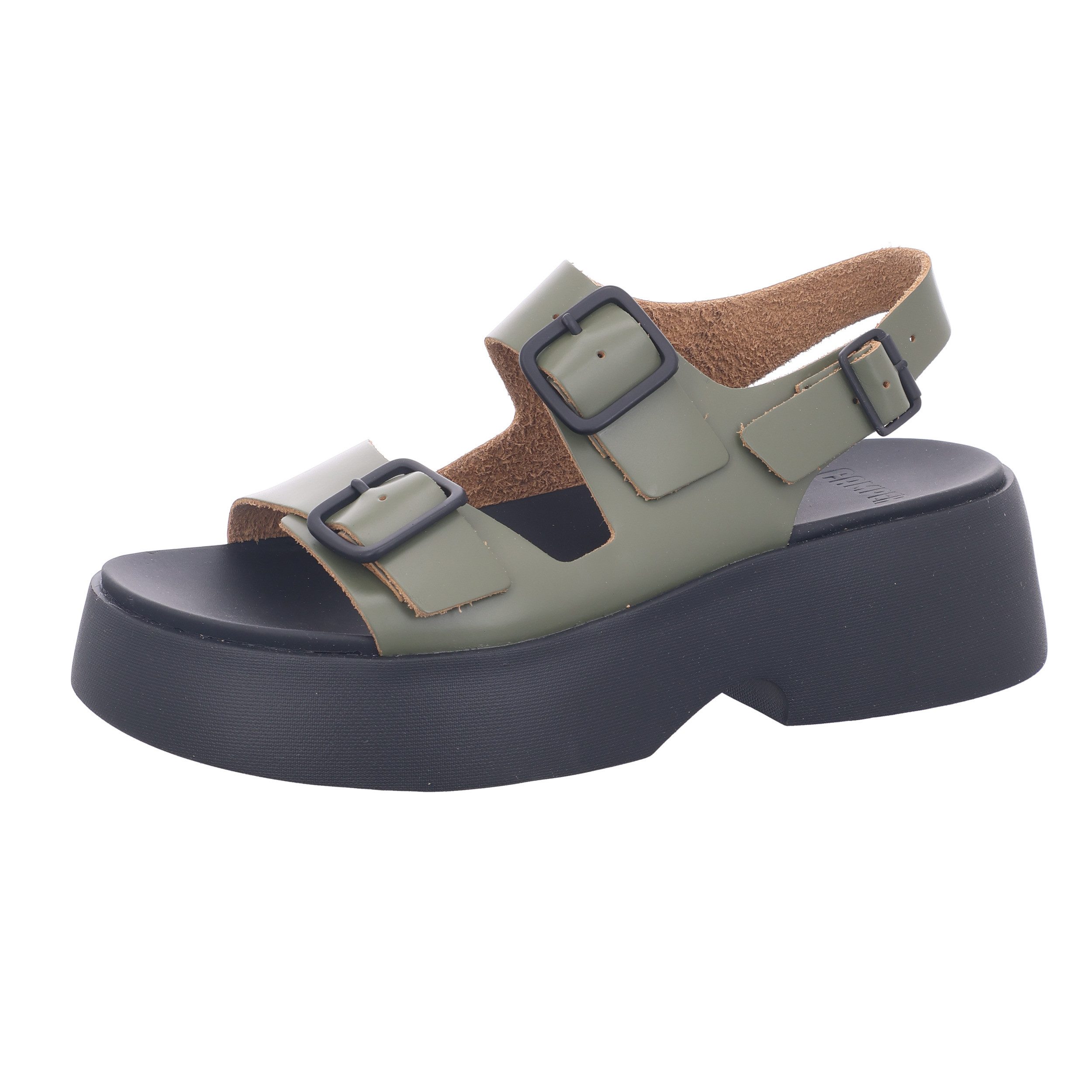 Camper Camper - Plateau - oliv kombi Sandale