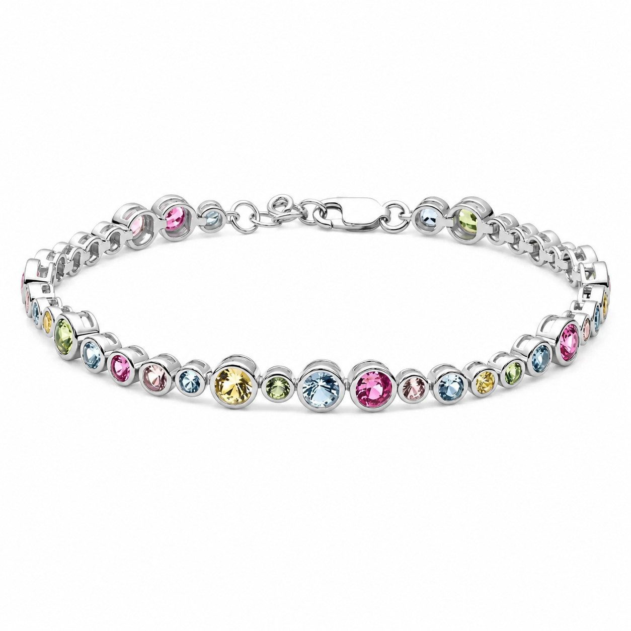 ROUGEMONT Armband Extravagantes Tennis Armband Damen Armband 20cm