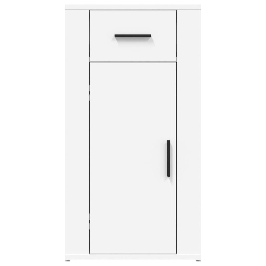 vidaXL Kleiderschrank Büroschrank Weiß 40x49x75 (1-St) Holzwerkstoff cm