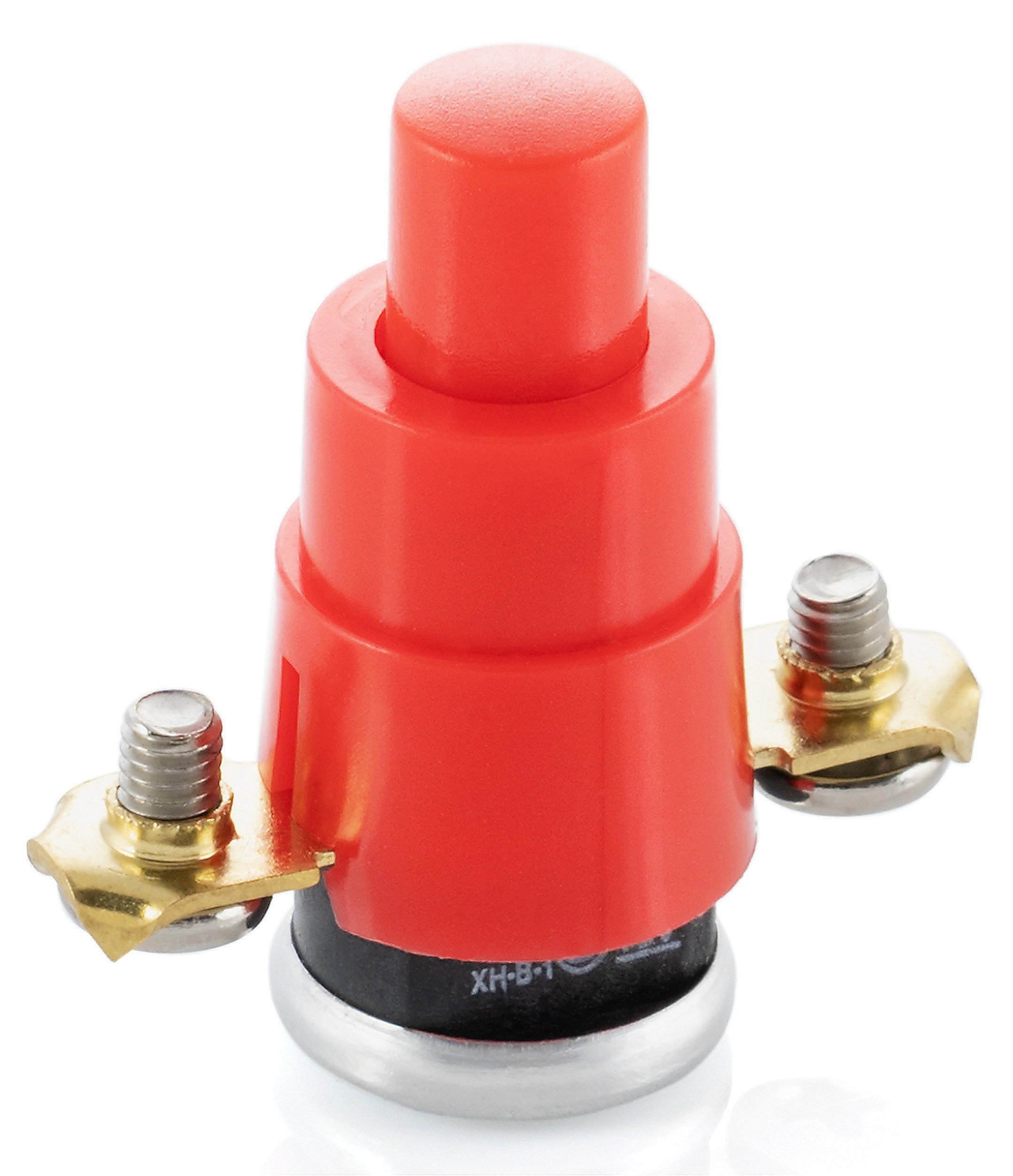 Poppstar Schalter Thermoschutzschalter, Überhitzungsschutz für Kabeltrommel (1-polig, 250V, 16A, 56 °C) 1-polig, 250V/16A