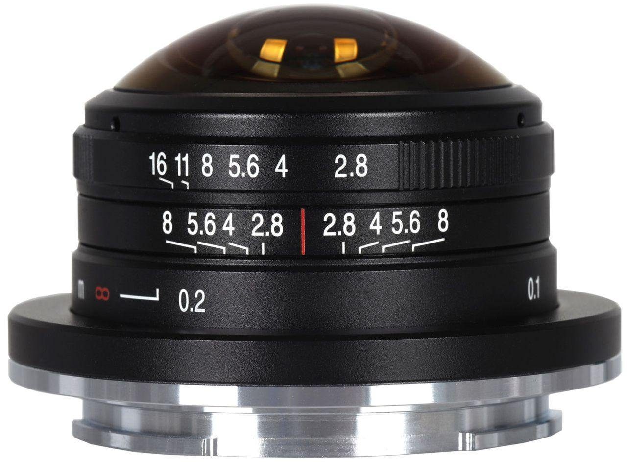 Fisheye Circular f/2,8 für Canon 4mm Objektiv LAOWA EF-M