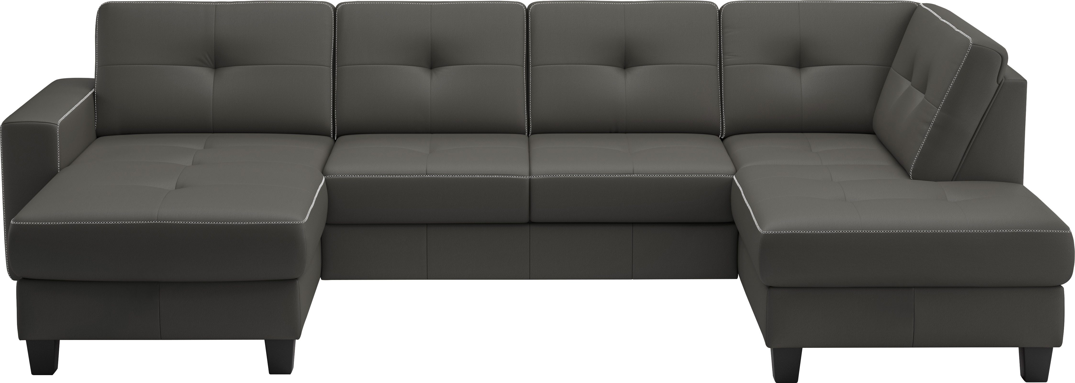 Home affaire Wohnlandschaft Varese, wahlweise mit Bettfunktion und Bettkasten