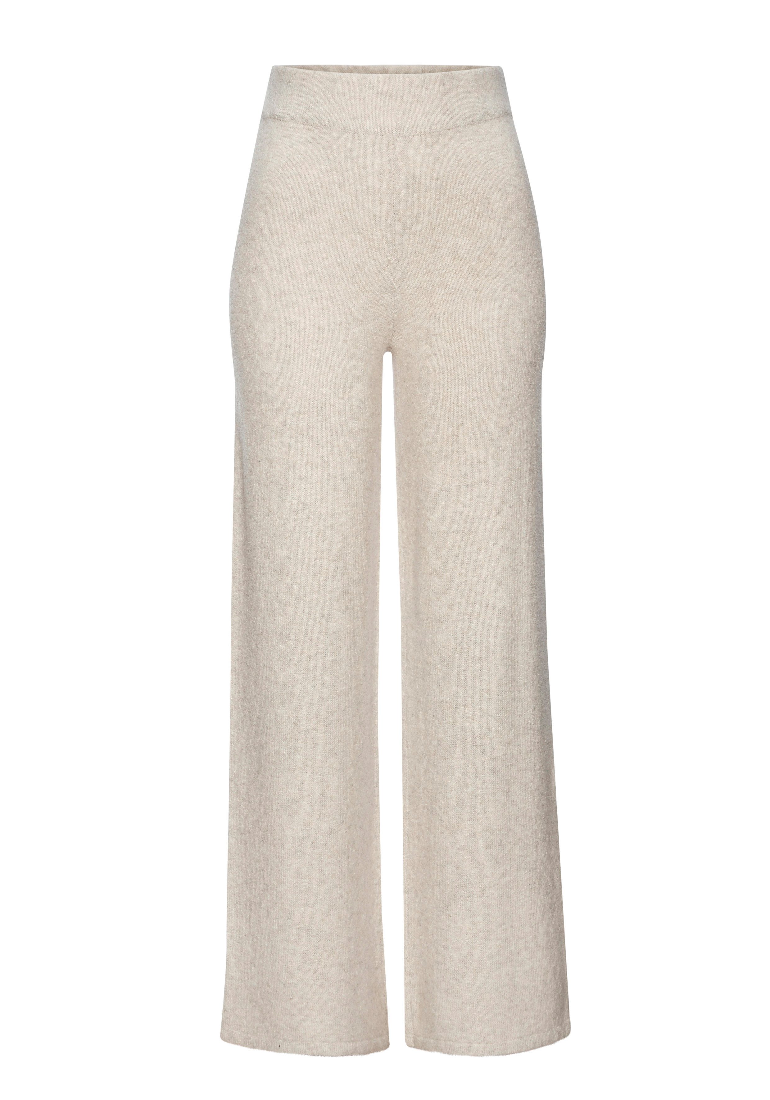 LASCANA Loungehose - Relaxhose - Strickhose - Homewearhose mit weitem Bein, Home- und Loungewear. € 44,99