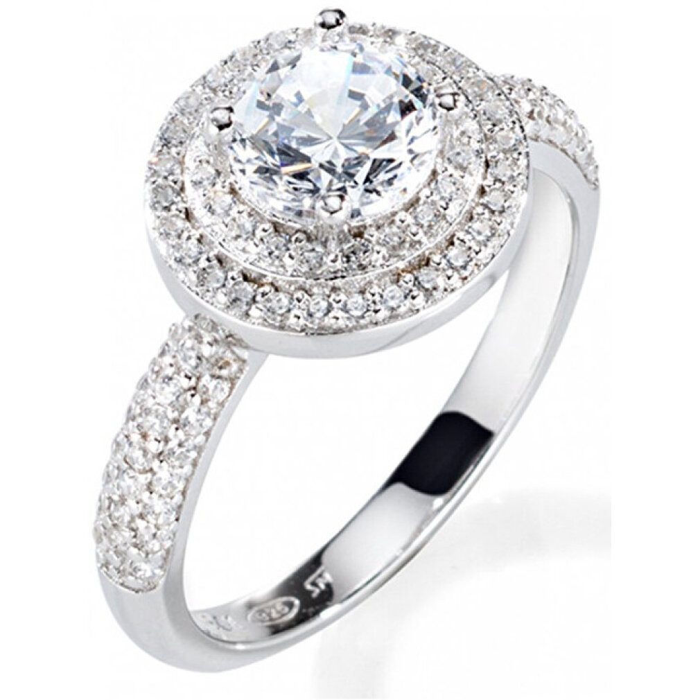 MORELLATO Fingerring Luxury silver ring Tesori SAIW08 - Circuit: 58 mm