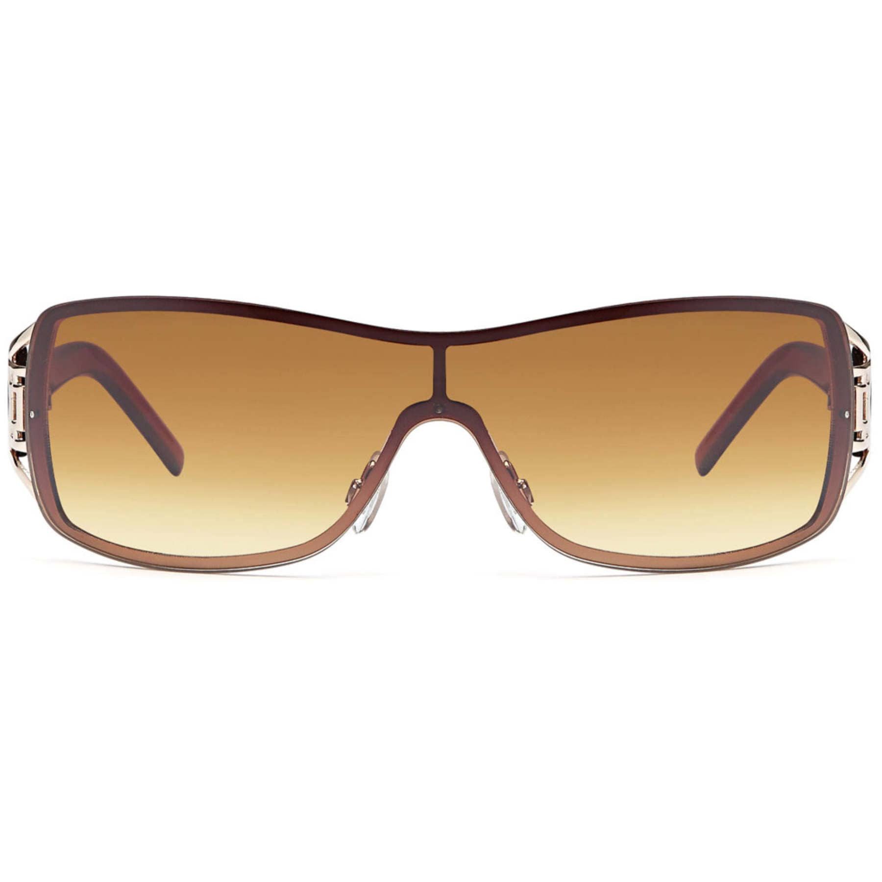 BEZLIT Eyewear Monoscheibensonnenbrille Damen Sonnen Brille Retro Oval (Packung, 1-St) mit verziertem Bügel