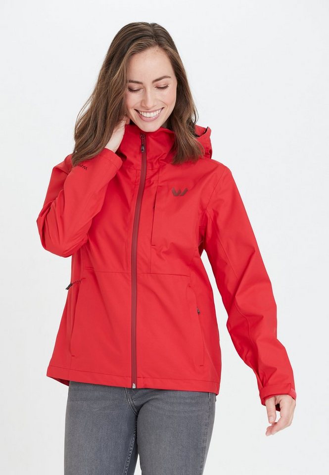 WHISTLER Softshelljacke Osbourne aus wind- und wasserdichtem Material,  Atmungsaktiv, wasser -und winddicht, getapte Nähte