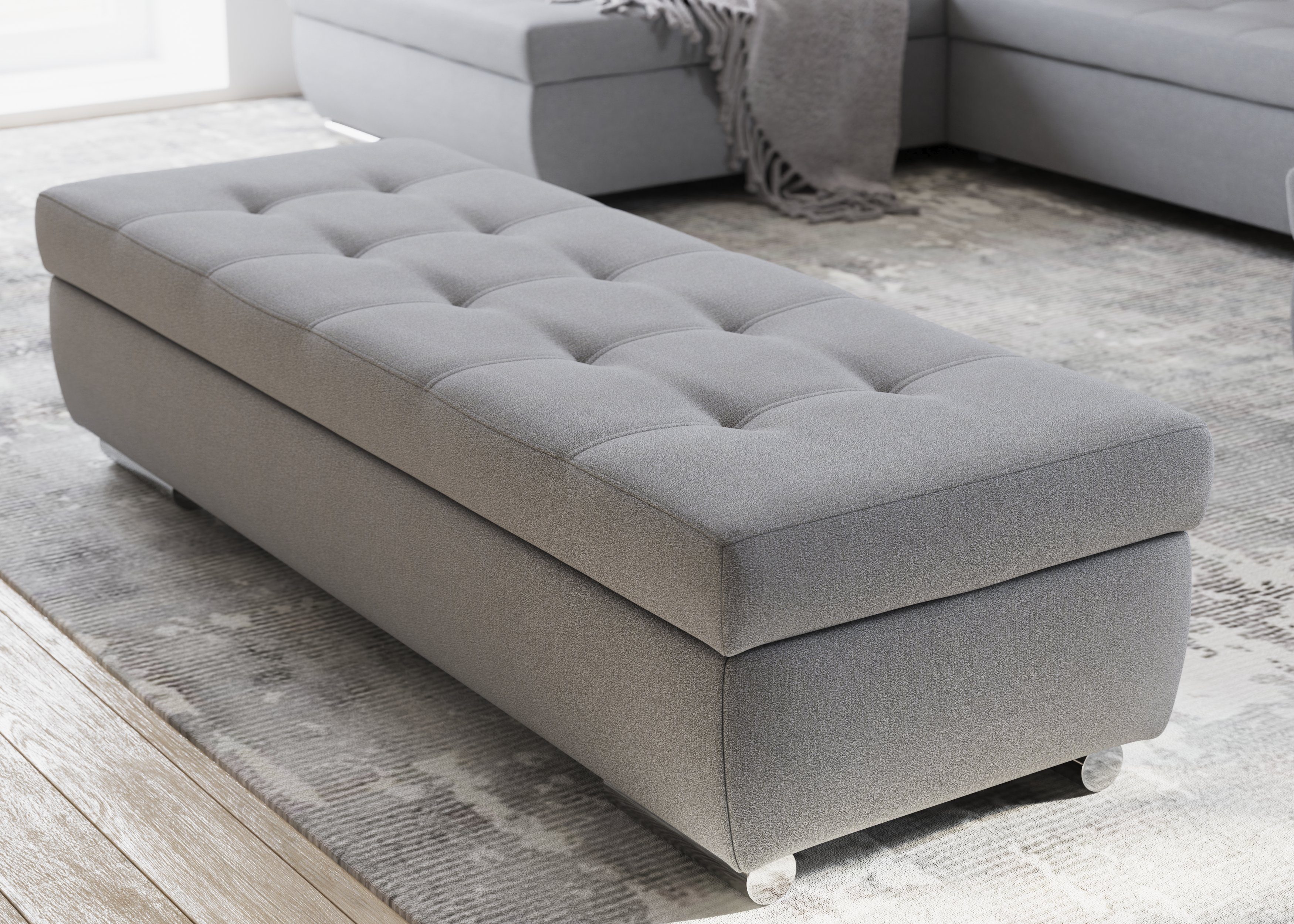 DOMO collection Hocker Treviso XXL: B/T/H: günstig online kaufen