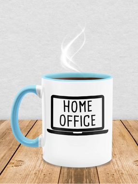 Shirtracer Tasse Home Office, Keramik, Kaffeetasse Job Geschenk