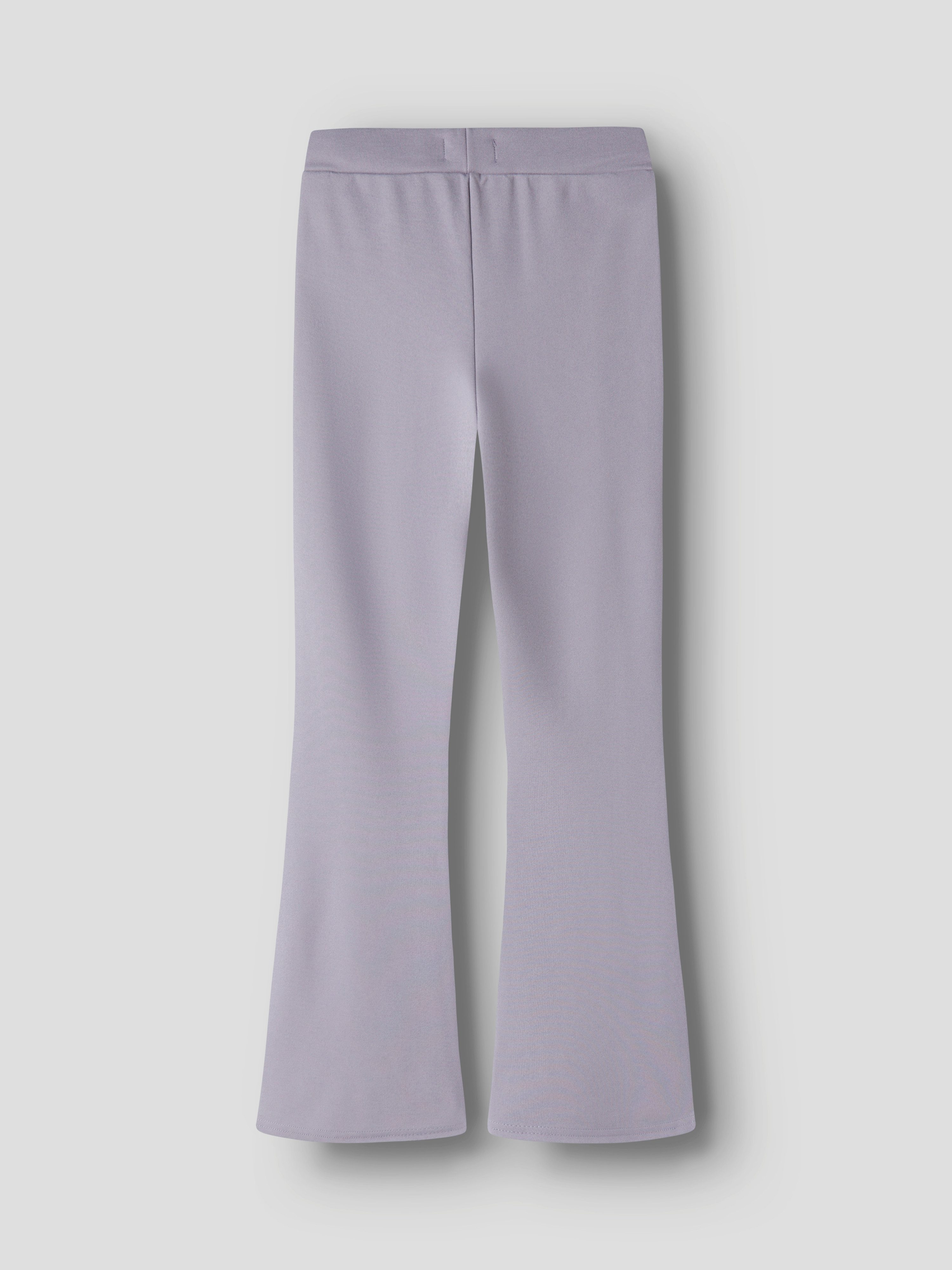 Name It Jerseyhose NKFFRIKKALI für Mädchen mit ausgestelltem Bein und Viskose unifarben, casual, ausgestellt, Viskosemix, ohne Kragen