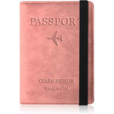 Juoungle Dokumententasche Passport Hülle für Damen Herren Reisepass Kreditkarten Reisedokumente