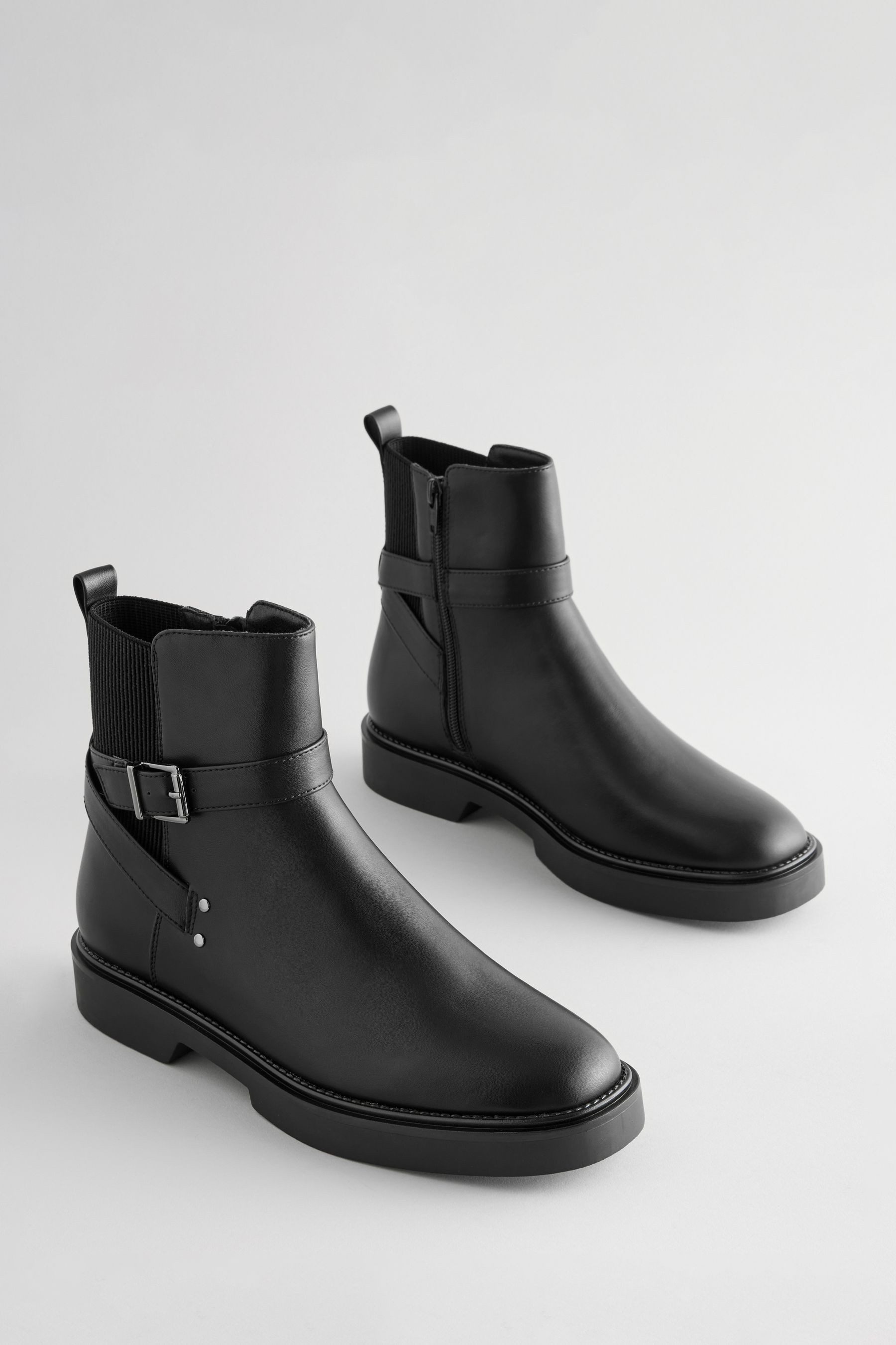 Next Forever Comfort® Chelsea-Stiefeletten mit Schnalle günstig online kaufen