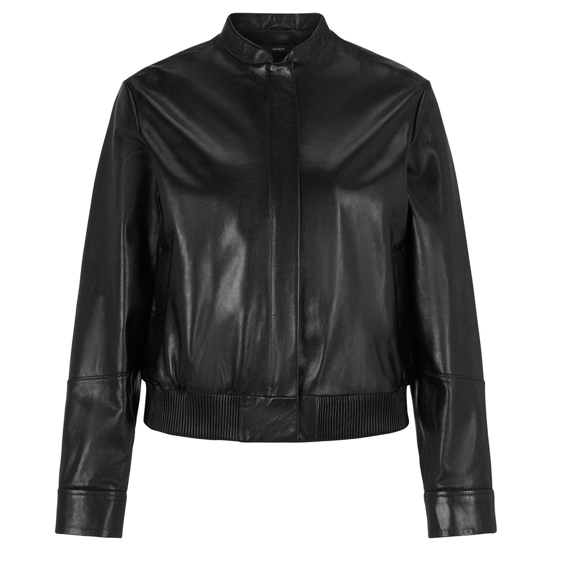 Windsor Lederjacke Lederjacke aus Glattleder
