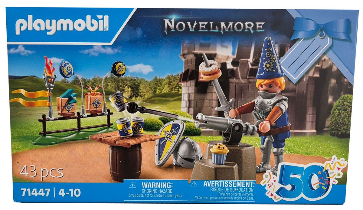 Playmobil® Spielfigur Playmobil, Novelmore, Ritter mit Kanone, Dosenschieße günstig online kaufen