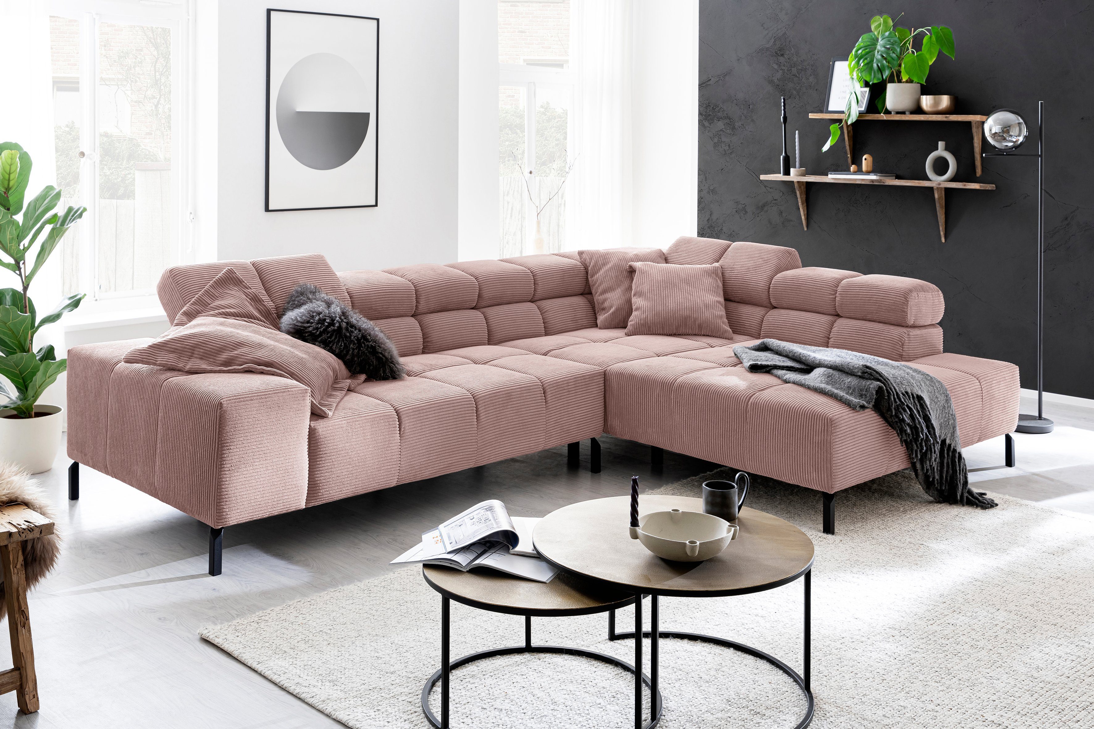 INOSIGN Ecksofa Ancona New, wahlweise motorische günstig online kaufen