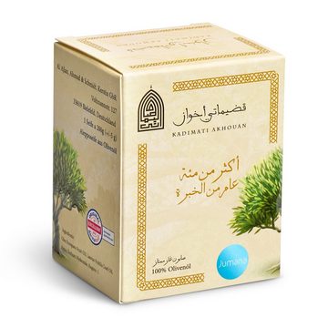 Jumana Feste Duschseife Jumana originale Alepposeife, reines Olivenöl, 1 X 200g