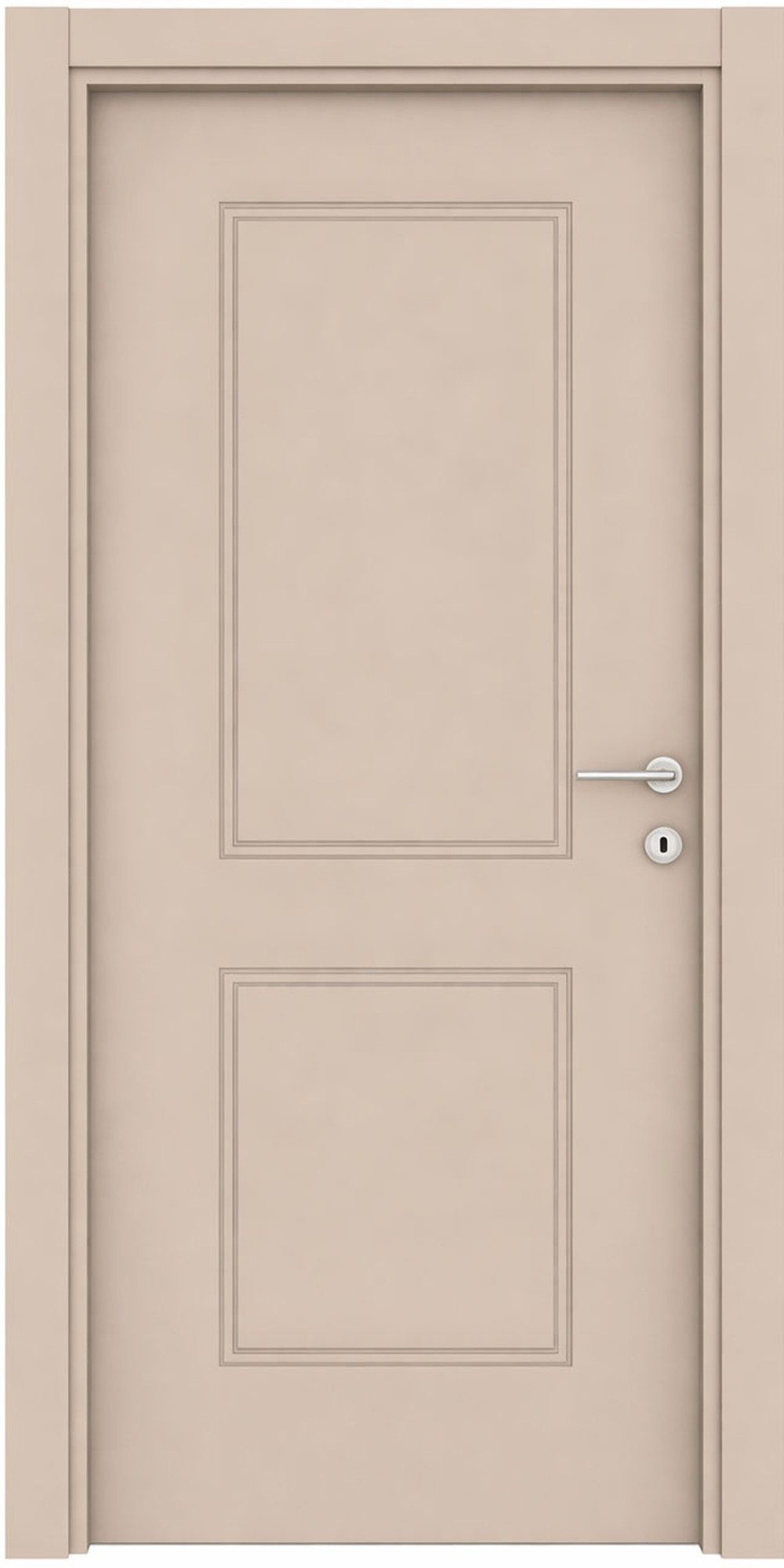 Xlmoebel Zimmertür Moderne beige Holztür für verschiedene Innenräume (Einzeltür), Made in Europa