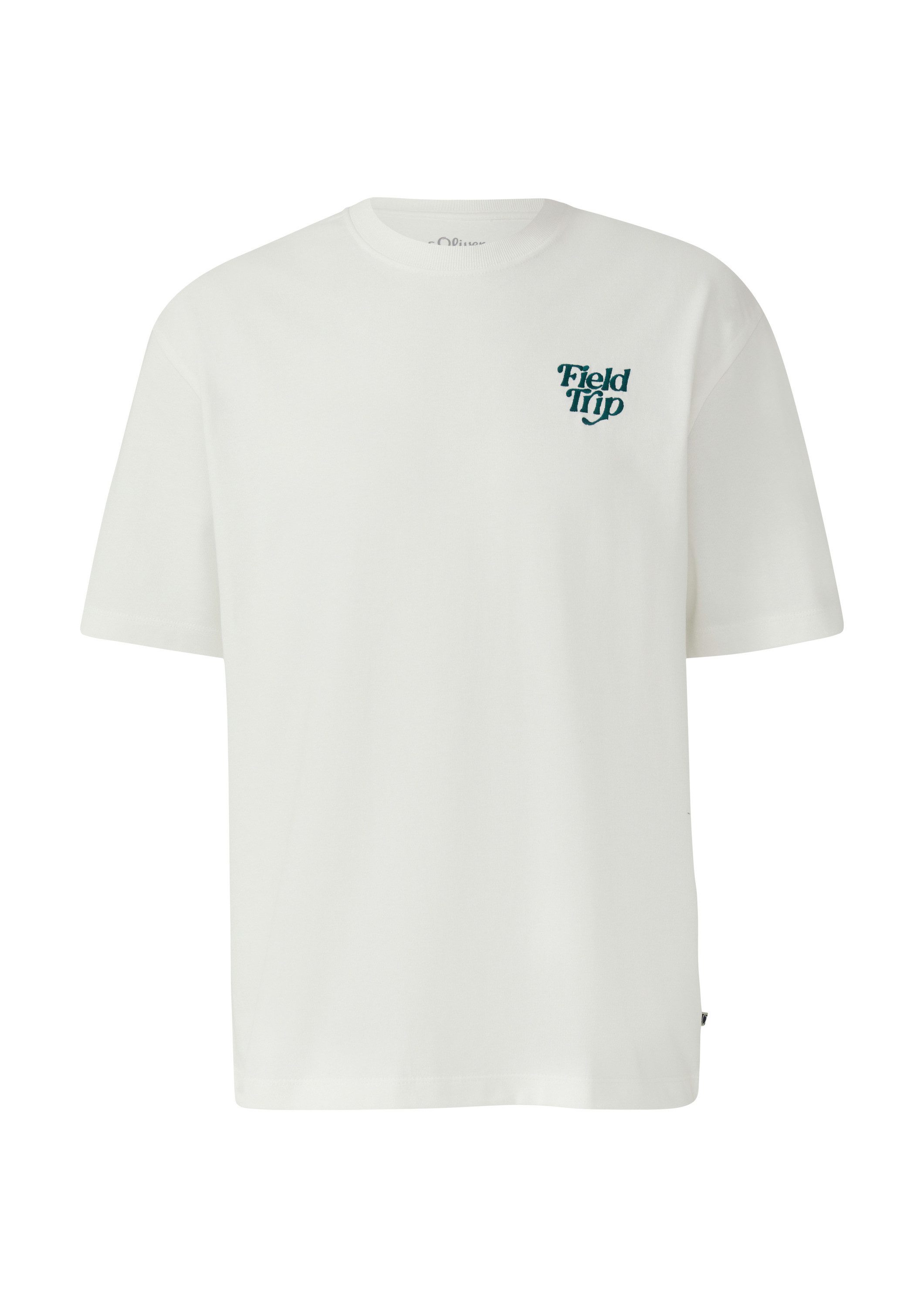 s.Oliver Kurzarmshirt T-Shirt Heavy Jersey T-Shirt günstig online kaufen