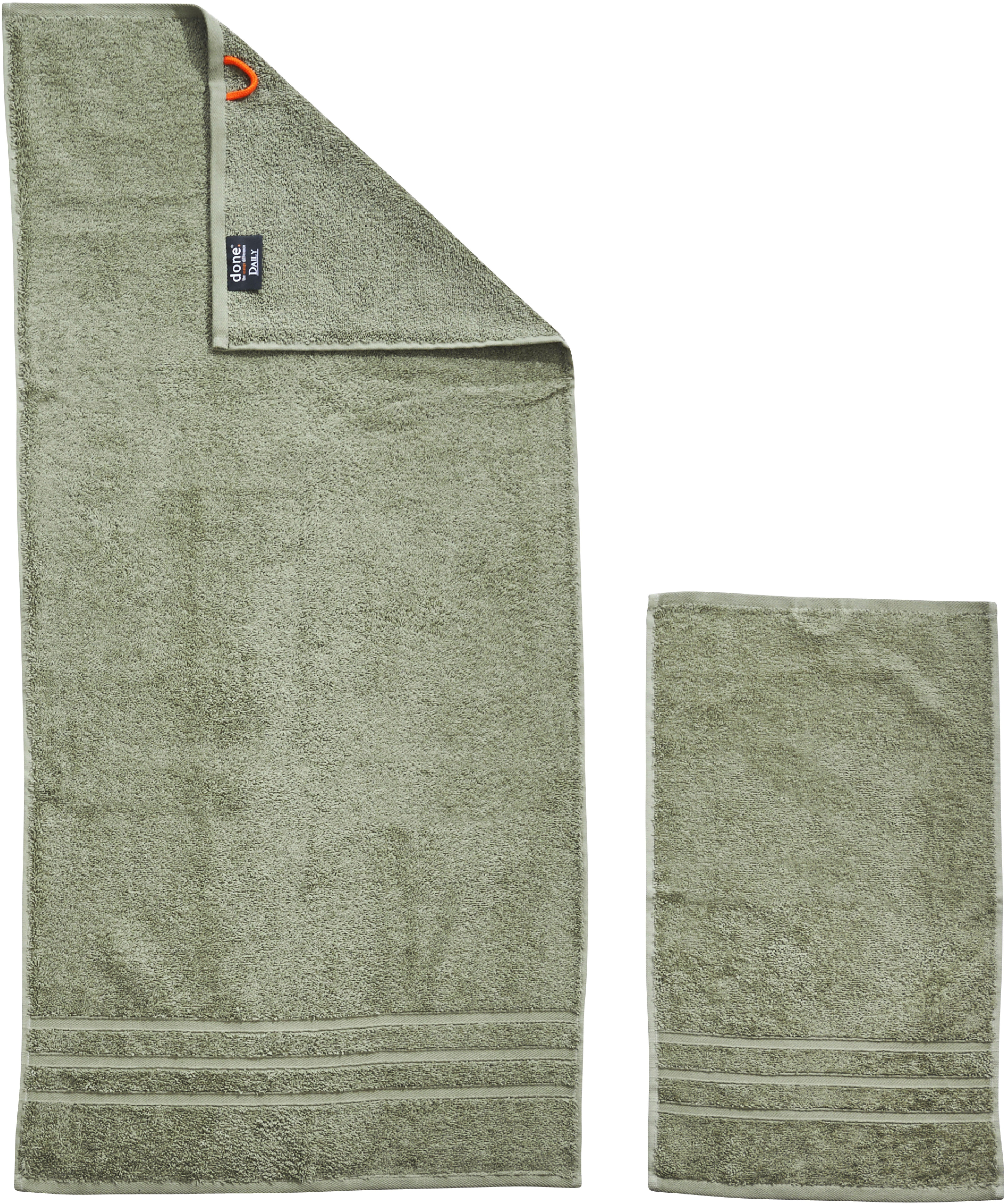done.® Handtuch Set Daily Uni, Walkfrottier günstig online kaufen