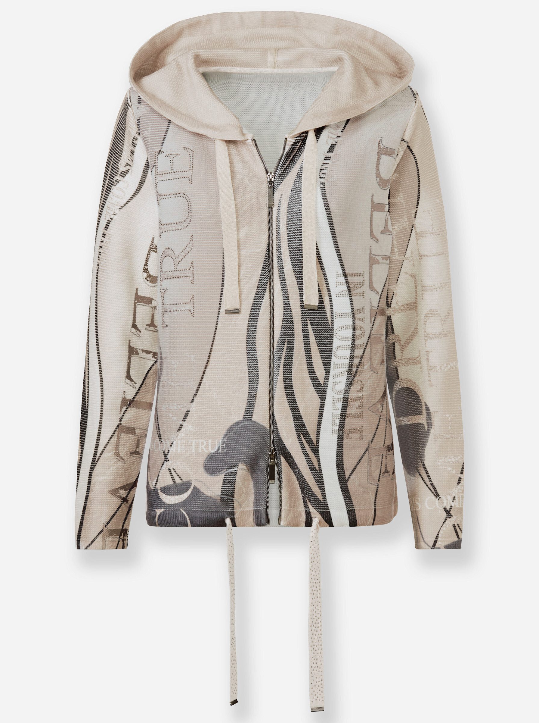 heine Strickjacke Strickjacke Langarm