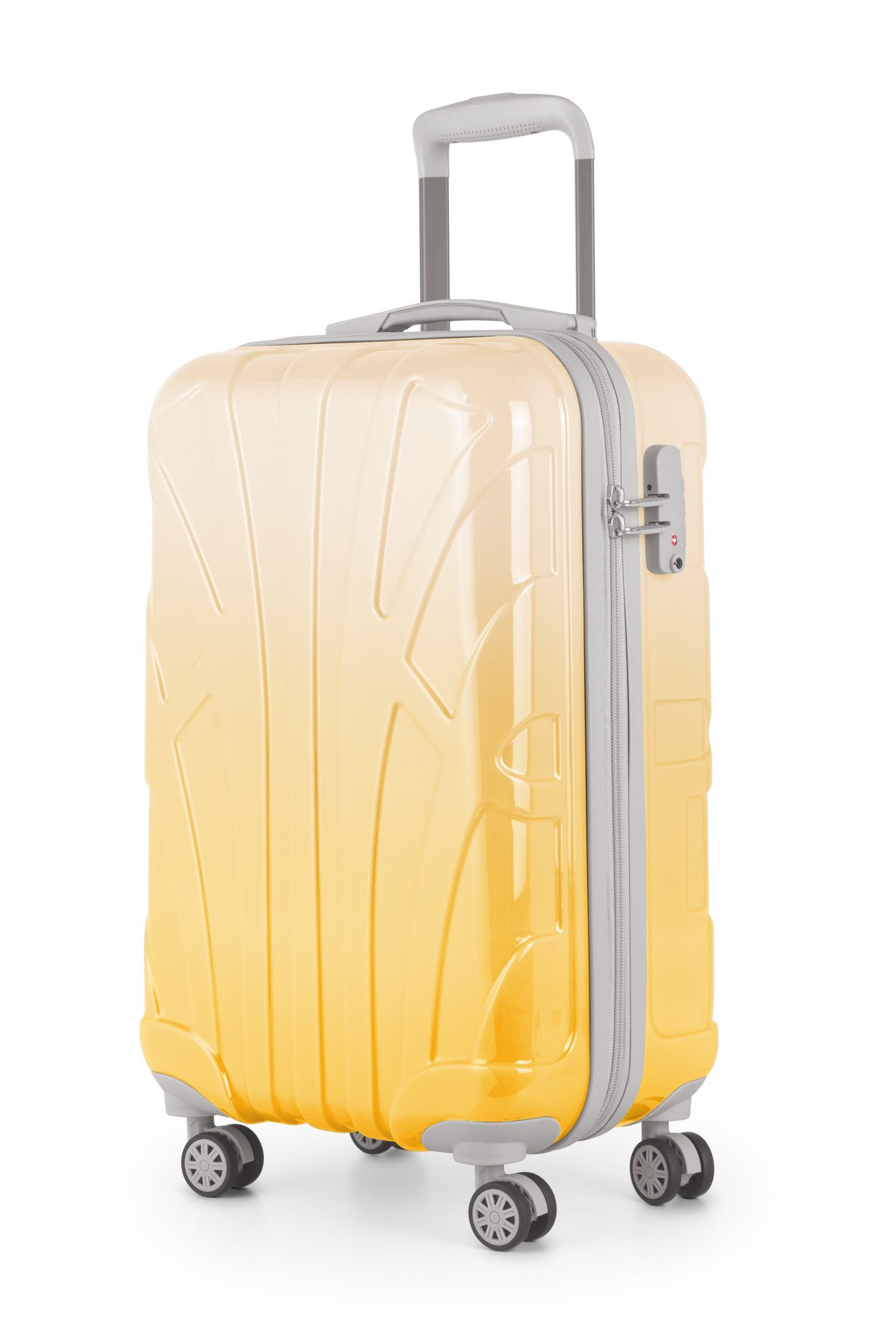 Suitline Handgepäckkoffer S1, 4 Rollen, Trolley 55x35x20 cm Bordgepäck Koff günstig online kaufen