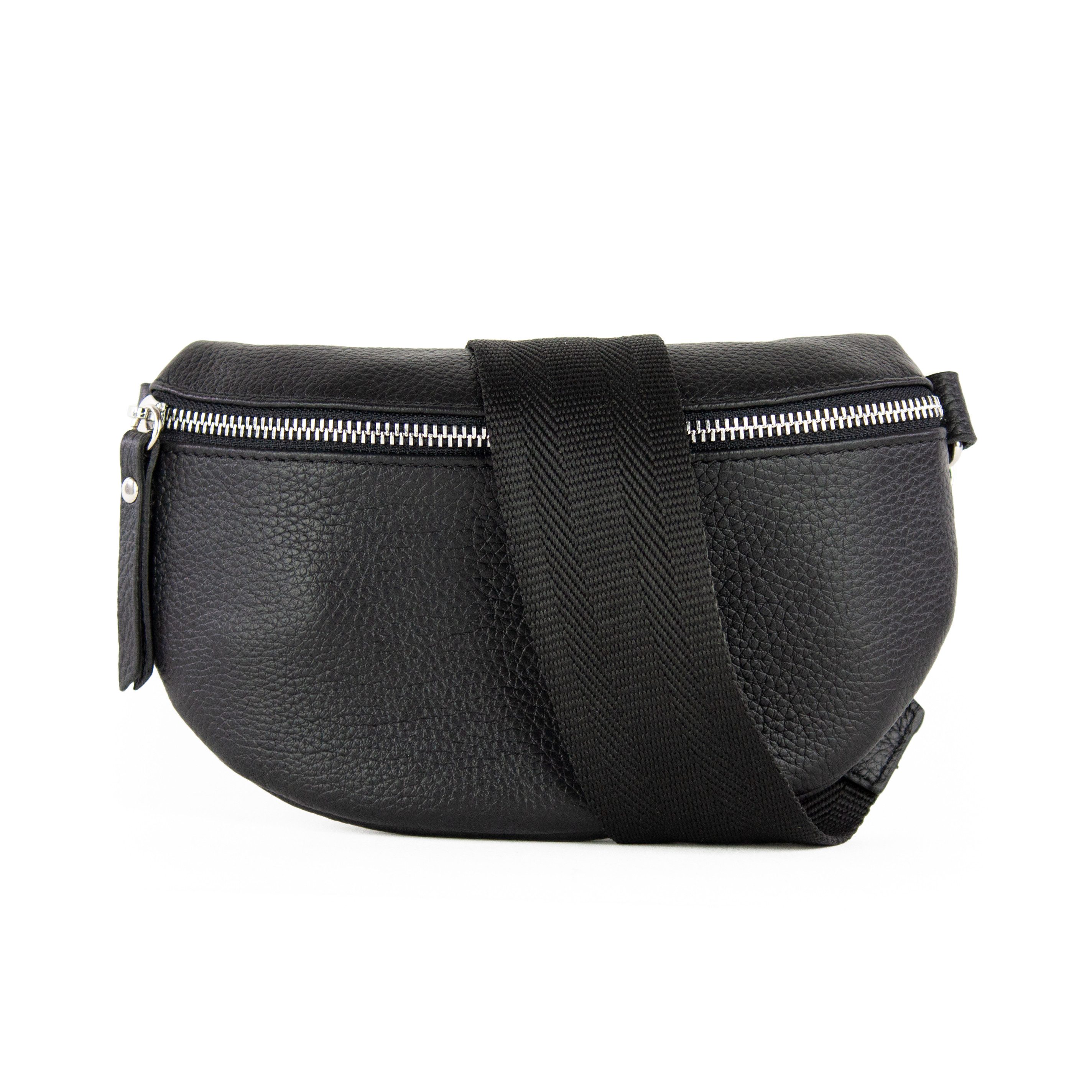 lePelou Bauchtasche TONI SCHWARZ MIT WECHSELGURT, günstig online kaufen