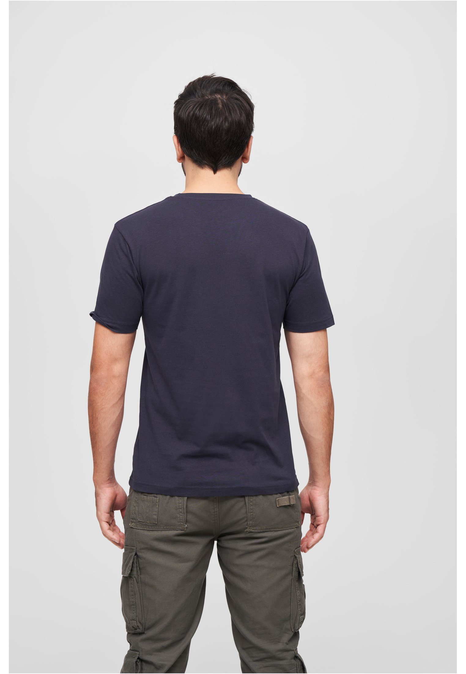 Herren Brandit Brandit Kurzarmshirt Premium Shirt (1-tlg) navy