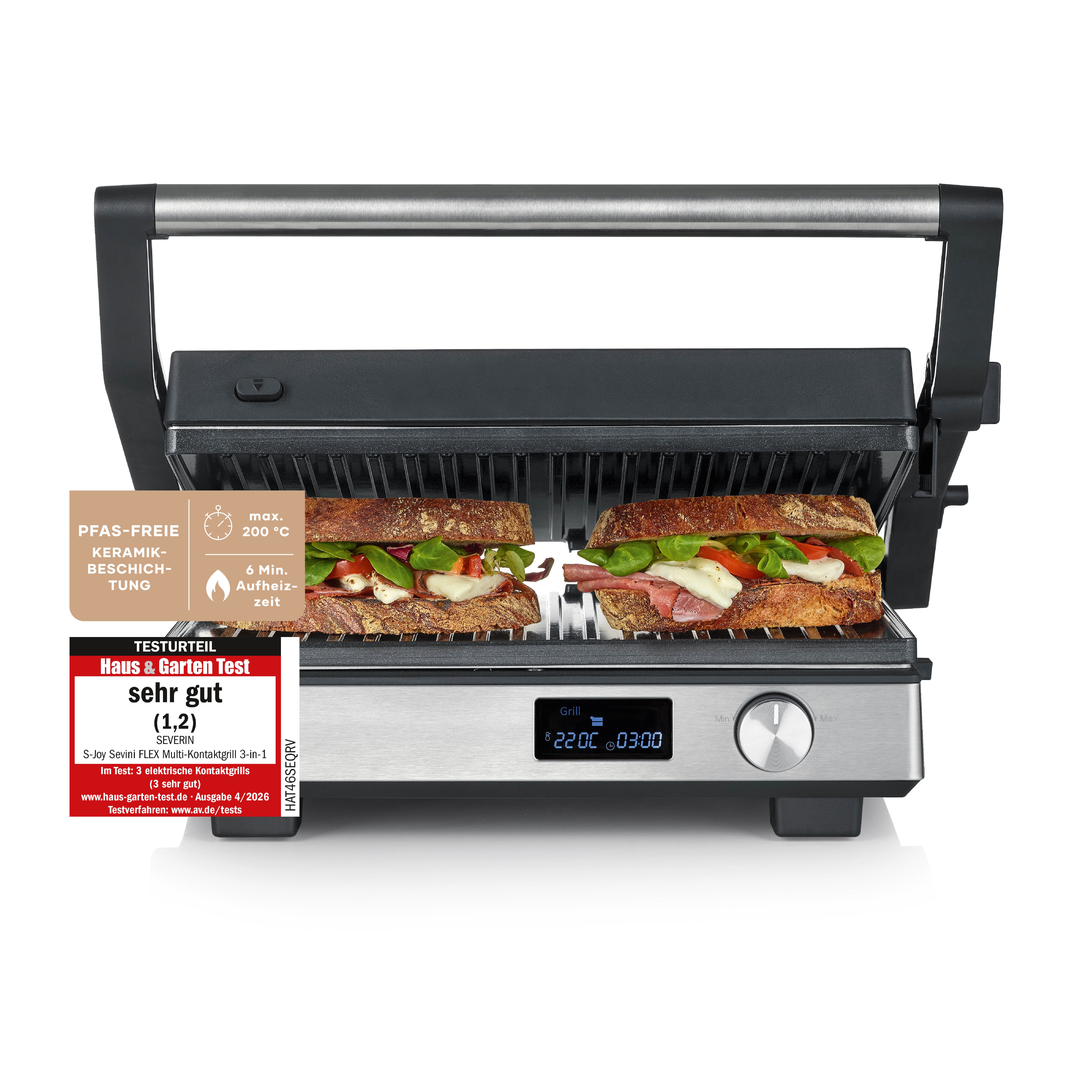 Severin Kontaktgrill KG 2380, 2000 W