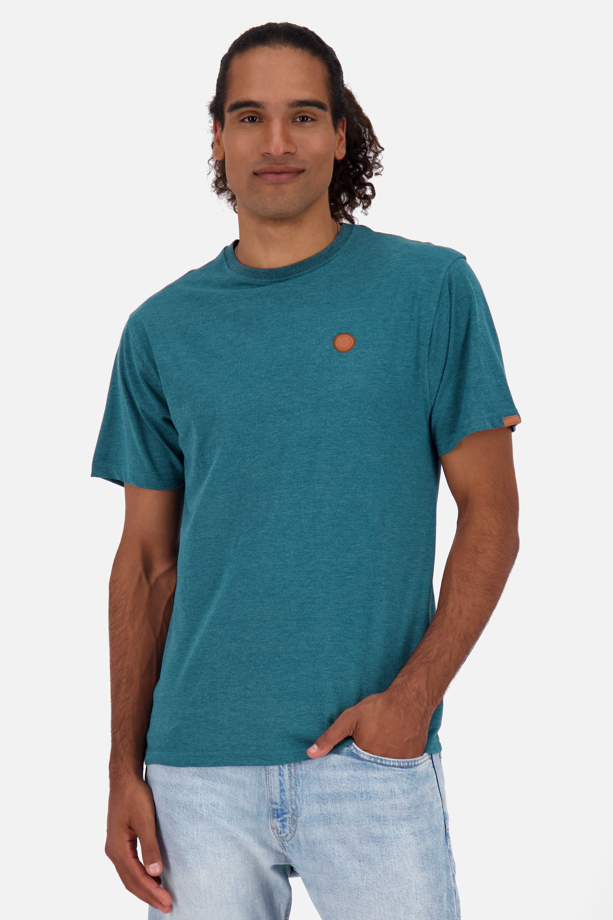Shirt Rundhalsshirt A Kickin Shirt melange Alife Kurzarmshirt, oceanic & Herren MaddoxAK
