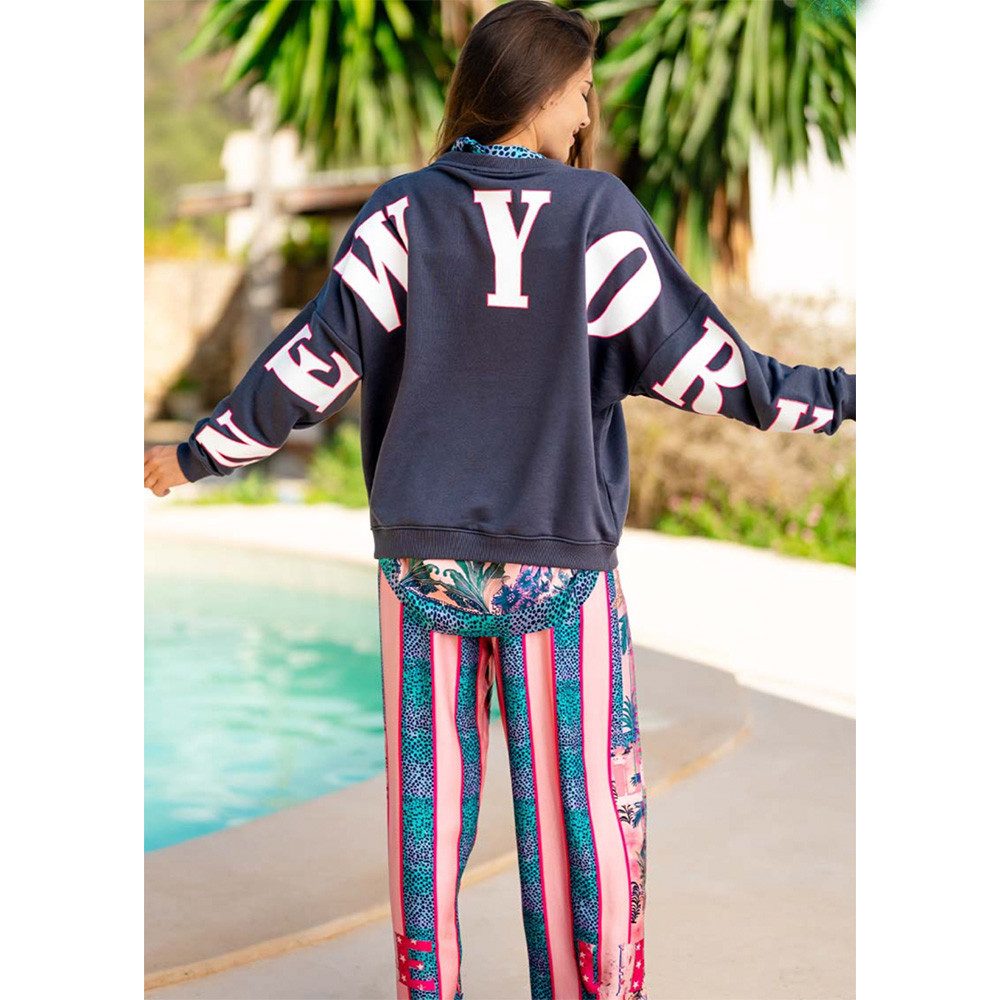 Miss Goodlife Sweatshirt Miss Goodlife Swaetshirt MG11634-NYC-anthracite günstig online kaufen