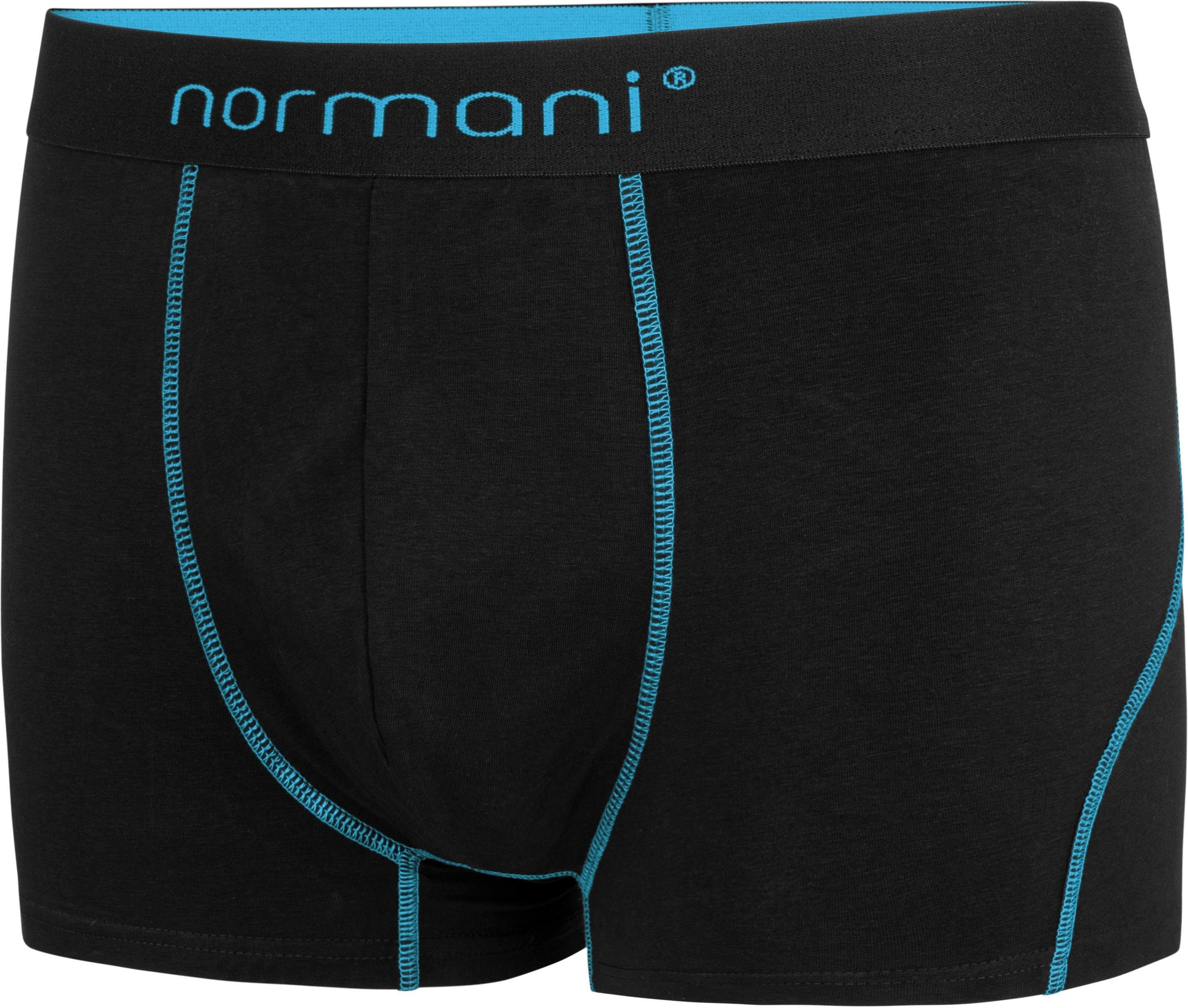 normani Boxershorts aus weiche Türkis Unterhose atmungsaktiver aus Männer Baumwolle Boxershorts für Baumwolle 6