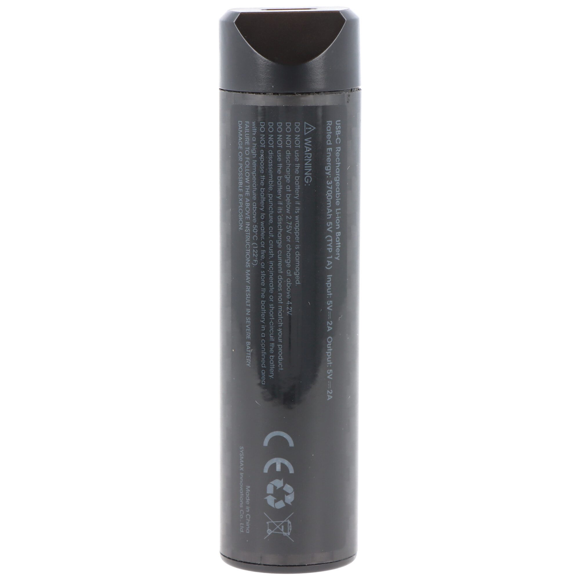 Nitecore Nitecore Carbon Battery 6K, Powerbank CB6K mit 6000mAh Kapazität, ult Akku 6000 mAh (3,7 V)