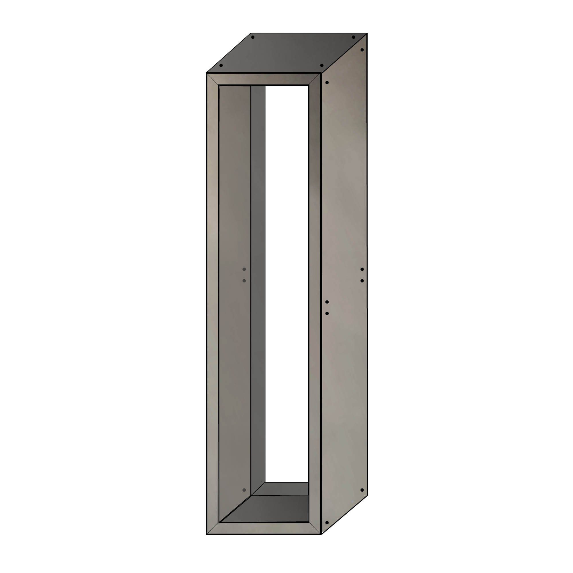 UNUS ELEMENTS Dekofigur Kaminholzrahmen 1 (1 St)