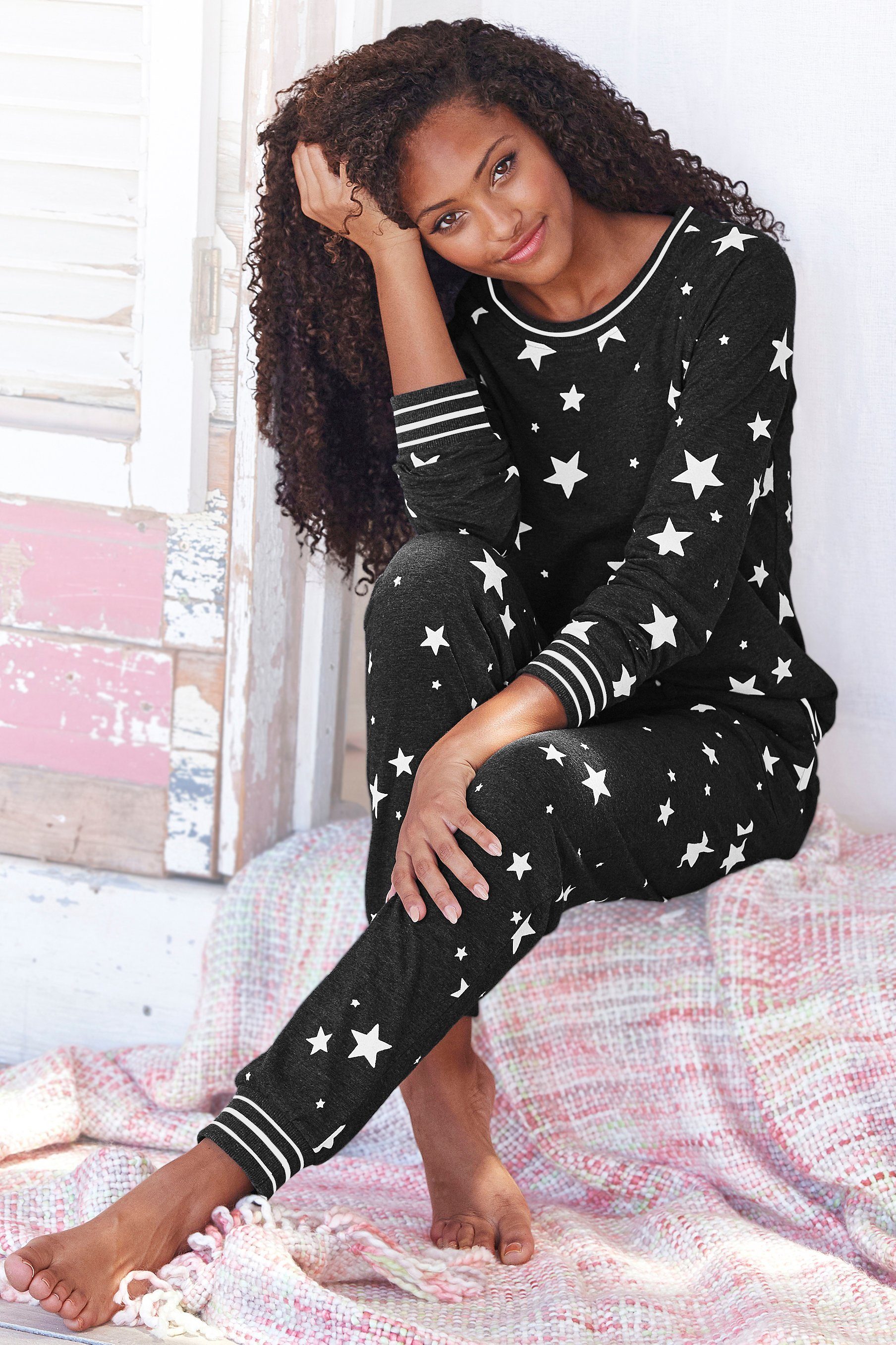Vivance Dreams Pyjama (2 tlg) mit günstig online kaufen